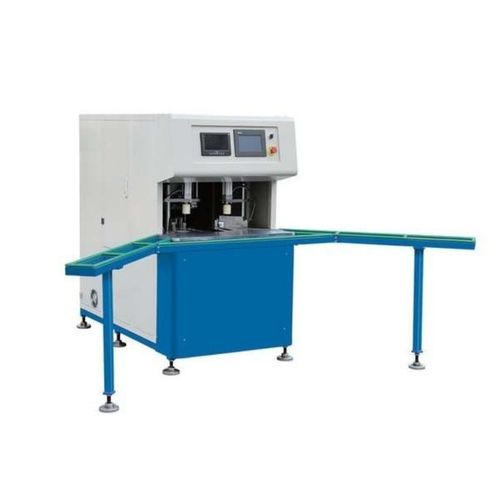 Blue And White Body Cnc Corner Cleaning Machine