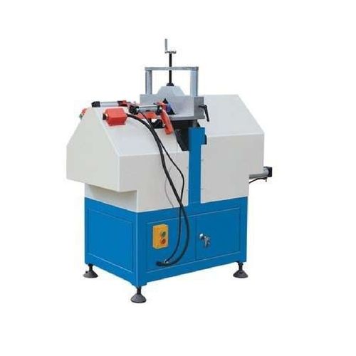 Blue And White Colour V-Cutting Saw