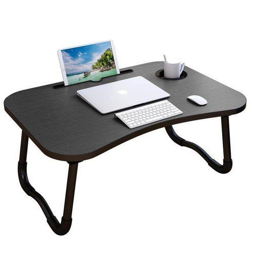 Black Foldable Lapdesk Study Table