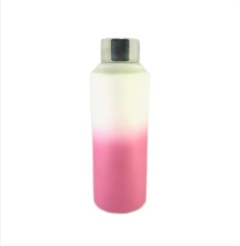 White & Pink Freshia Fusion Jointless Single Wall Stainless Steel Bottle