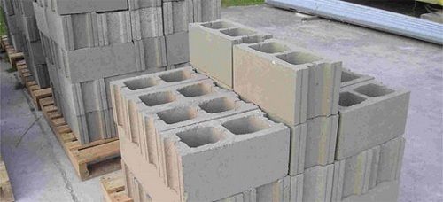 Gray High Strength Hollow Blocks