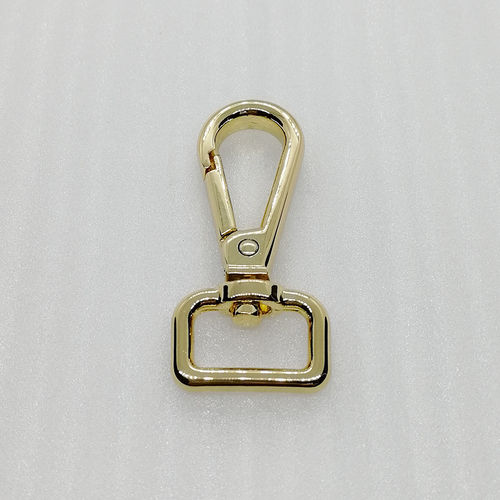 Alloy Id16Mm *50Mm Metal Gold Square Swivel Dog Hook Snap For Bags Accessories Hd174-19