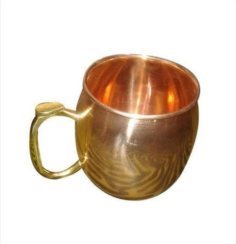 Plain Golden Copper Mule Mug