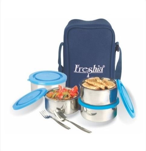 Chrome Ss Insulated Tiffin Box