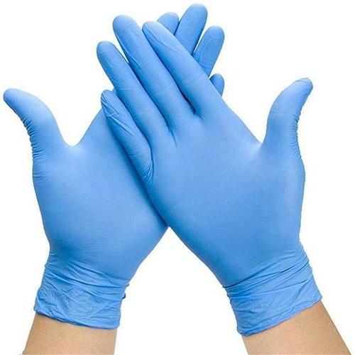 Disposable Nitrile Medical Gloves - 100% Pure Natural Nitrile, 12" Length, Micro Textured Surface, Beaded Cuff, Soft & Comfortable, Low Allergic Reactions, Sterilized for Optimal Safety, Leak Resistant