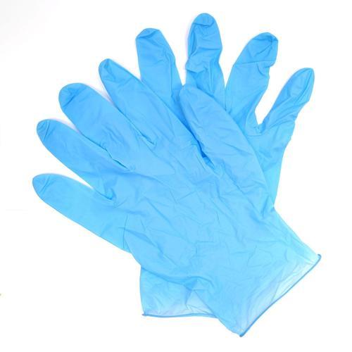 Sky Blue Disposable Nitrile Medical Hand Gloves