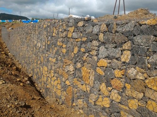 Modular Gabion Retaining Wall