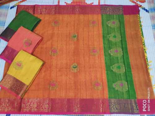 All 100% Pure Silk Fabric Saree