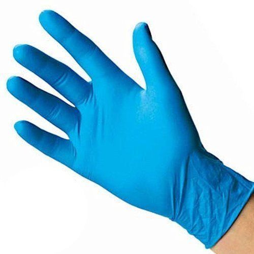 Blue As Hygiene Hand Protection Latex Disposable Gloves