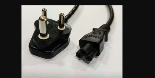 Black C5 Connector Laptop Power Cords Conductor Material: Copper