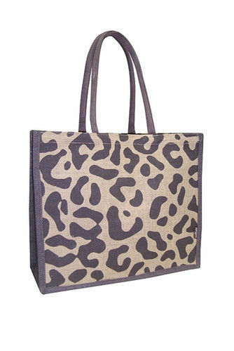 Multicolor Trendy Design Tote Jute Bag