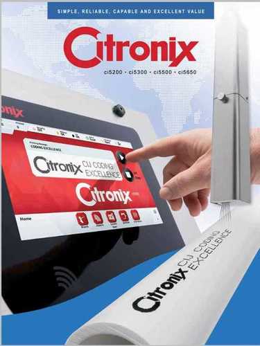 Stainless Steel Citronix 5500 Inkjet Printer