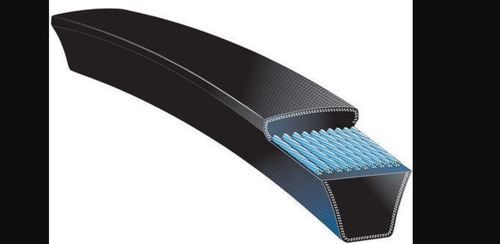 Black Poly Wrapped Rubber V Belts