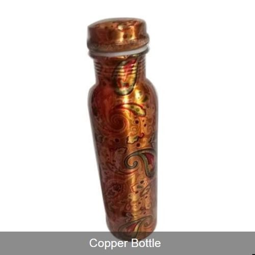 Printed Copper Water Bottle