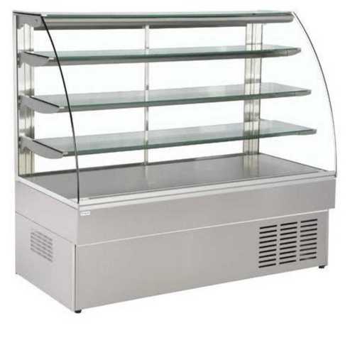 Rectangle Shape Pastry Display Showcase Counter