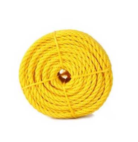 Yellow Color Plastic Rope