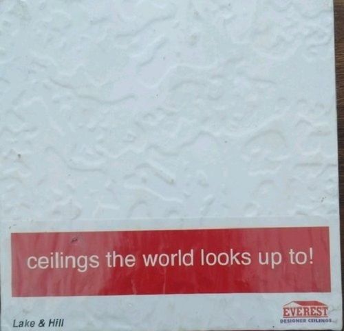 Whites Everest Designer Ceiling Tile Lake And Hill 4Mm