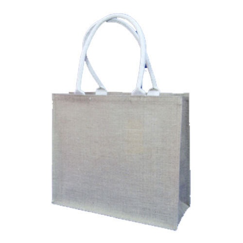 Multicolor Grey Jute Shopping Bags