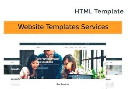 Html वेबसाइट टेम्पलेट सेवाएँ घरेलू उपयोग