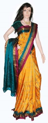 Various Colors  Are Available Ladies Gadwal Silk Saree