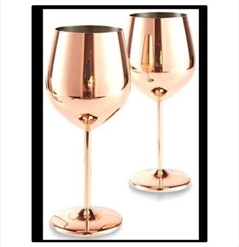 Metal Luxurious Copper Cocktail Glass