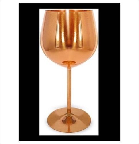 Luxurious Golden Copper Cocktail Glass