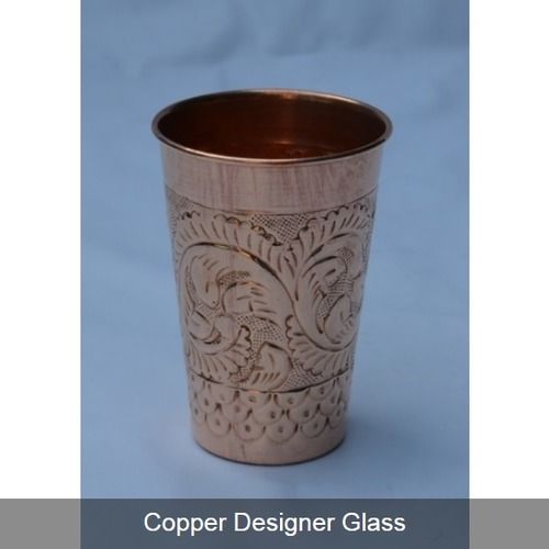 Pure Copper Designer Glass