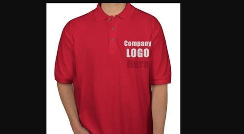 Company Logo Printed Unisex Hosiery Polo T Shirts Age Group: Adult