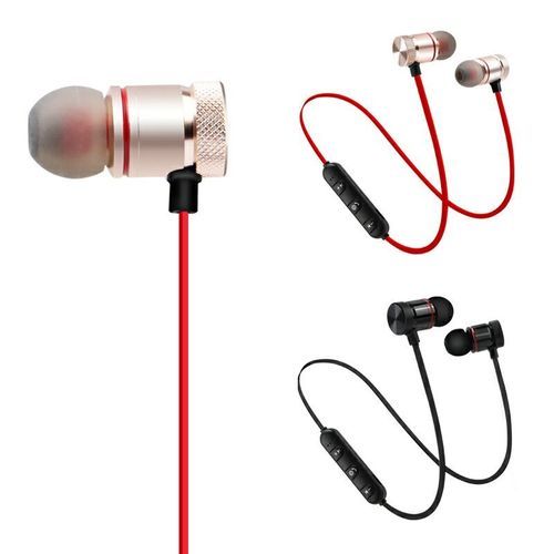 Handfree Magnetic Stereo Neckband Headphones Body Material: Plastic