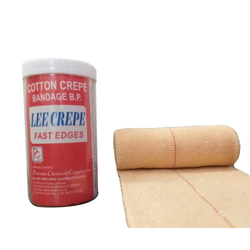 Brown Healtex Gold Crepe Bandage And Rolled Bandage 