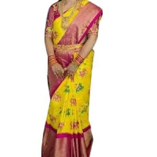 Various Colors Are Available Pochampally Ikkat Silk Saree at Best Price in  Coimbatore | Sai Trendy Vastras