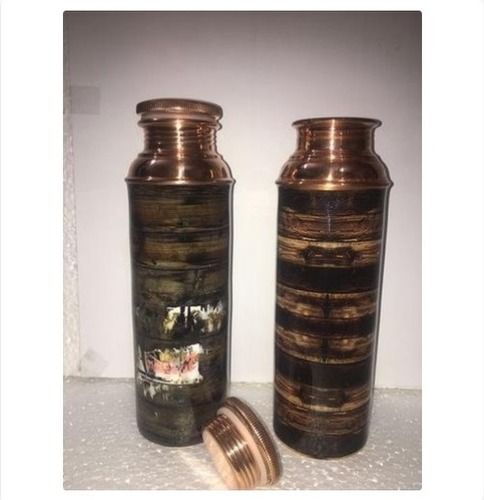 Printed Copper Water Bottle