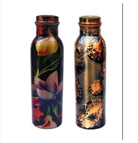 Printed Pure Copper Bottle