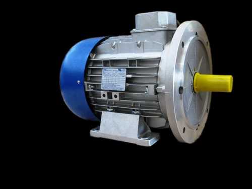 Blue Single Phase Electric Brake Motor