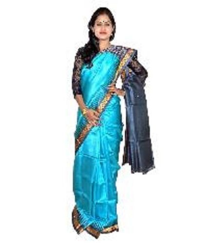 Various Colors  Are Available Sky Tussar Silk Saree