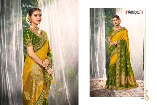 Yellow Designer Women Saree (Model : 3)