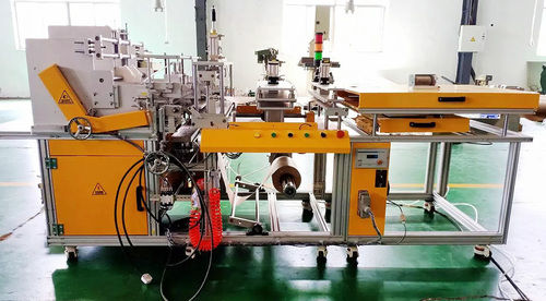 Automatic Cnc Oil Duct Bonding Machine For Transformer Insulation Work