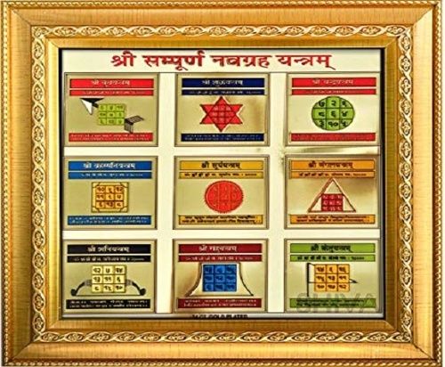 Fine Finish Navgraha Yantra