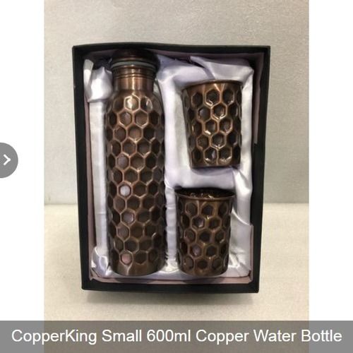 600ml Copper Water Bottle