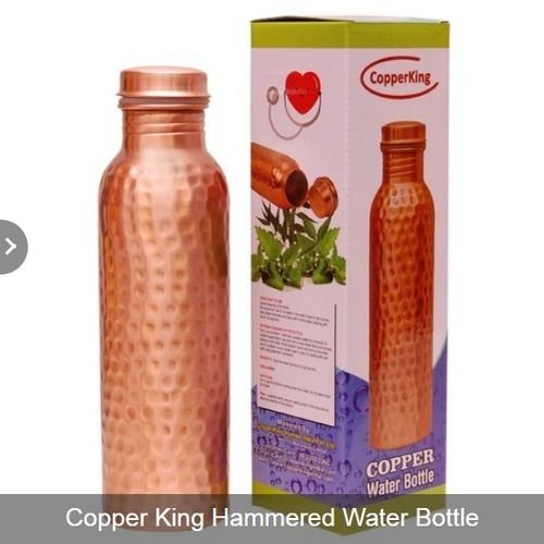 Copper King Hammered Water Bottle