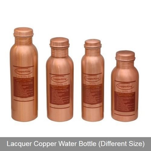 Lacquer Copper Water Bottle