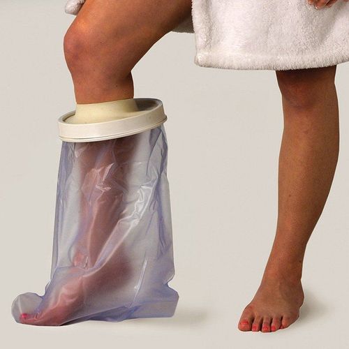 Cast Protector Adult Short Leg Application: Bath Safety