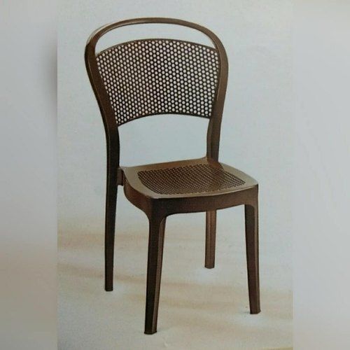 Multicolor Decorative Plastic Chair With Arm Rest