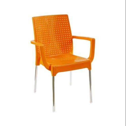 Orange Italica Plastic Chair