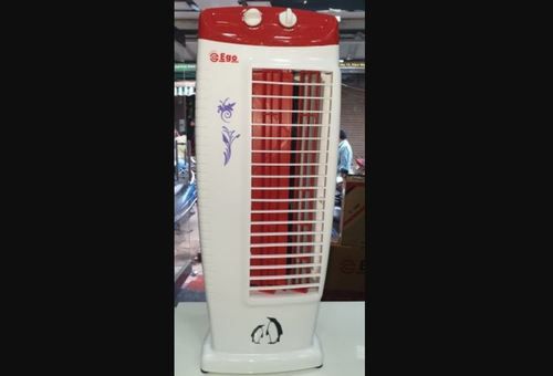 Red+White Plastic Electric High Speed Tower Fan