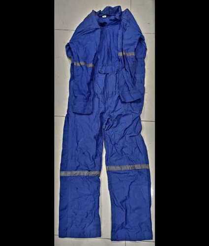 Blue Unisex Industrial Coverall Uniform