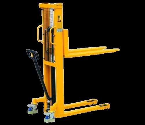 Yellow Hydraulic Lifting Trolleys