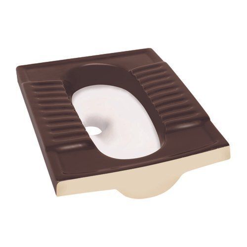 Ceramic Coffee Color Orissapan Toilet Seat