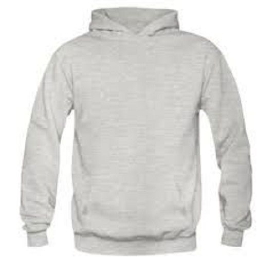 Various Colors Are Available Full Sleeve Mens Plain Hoodie