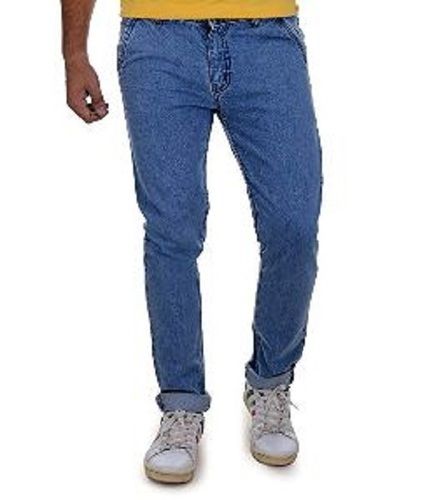 Quick Dry Blue Mens Denim Jeans